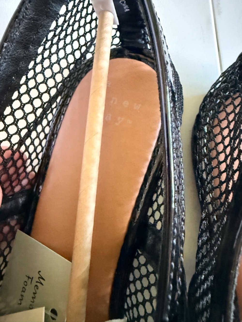 a new day Women's Issa Mesh Mary Jane Ballet Flats w/ Memory Foam Insole. Sz 10 - Picture 14 of 17